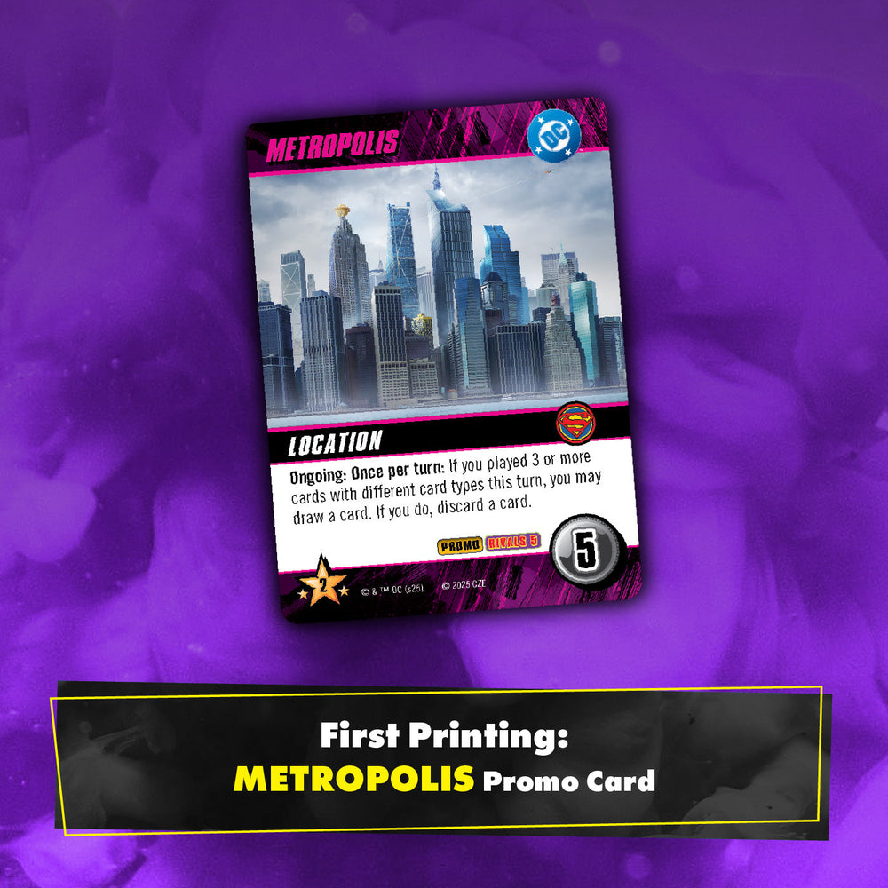 DC Deck-Building Game: Rivals — Superman vs. Lex Luthor (ONLINE ORDER ONLY)