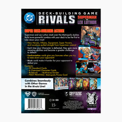 DC Deck-Building Game: Rivals — Superman vs. Lex Luthor (ONLINE ORDER ONLY)
