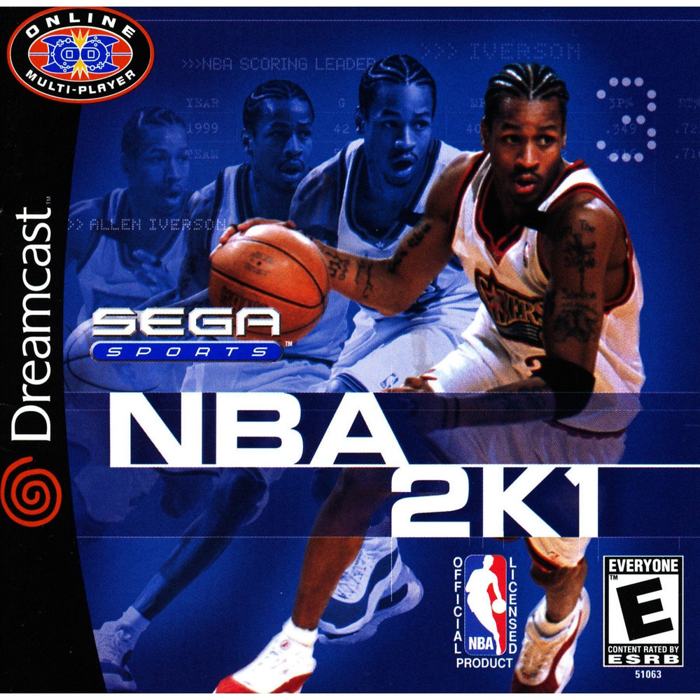 NBA 2K1 (Sega Dreamcast) (ONLINE ORDER ONLY)