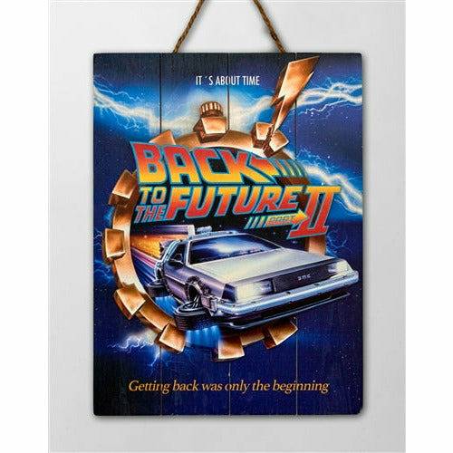 Back to the Future Part II 3D Wood Art (ONLINE ORDER ONLY)