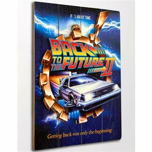 Back to the Future Part II 3D Wood Art (ONLINE ORDER ONLY)
