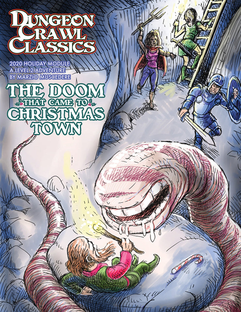 Dungeon Crawl Classics: The Doom That Came to Christmas Town (ONLINE ORDER ONLY)