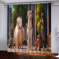 DC League of Super-Pets Curtains Window Drapes (Online Order Only)