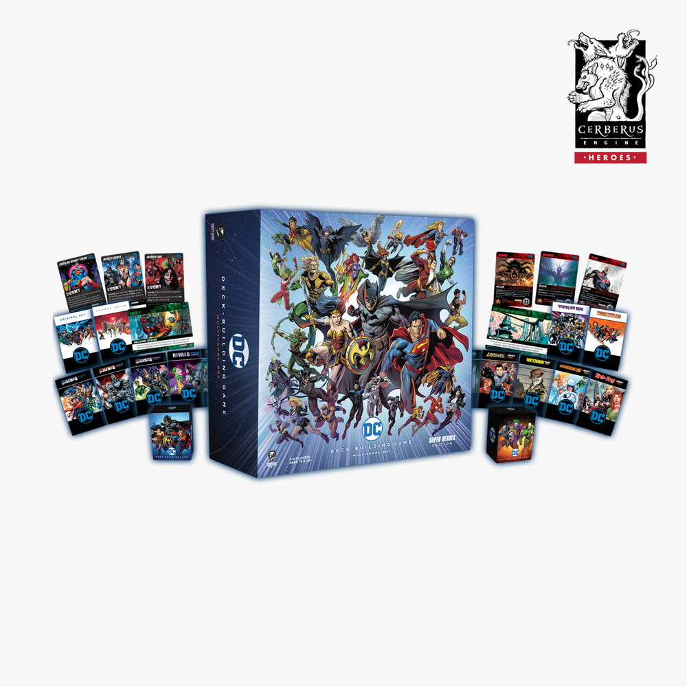 DC Deck-Building Game: Multiverse Box – Super Heroes Edition (ONLINE ORDER ONLY)