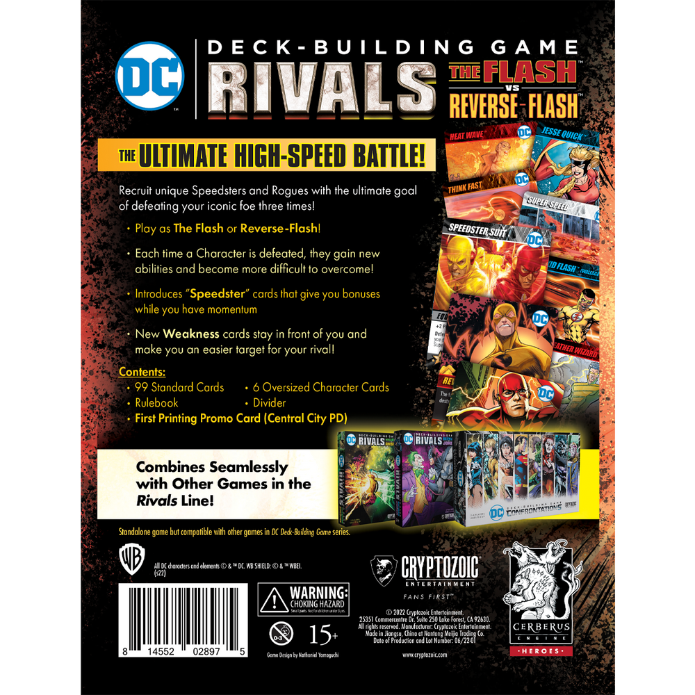 DC Deck-Building Game: Rivals – The Flash vs. Reverse-Flash (ONLINE ORDER ONLY)