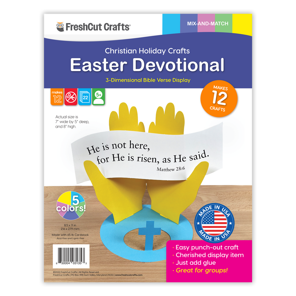 Easter Devotional 3-D Display (ONLINE ORDER ONLY)