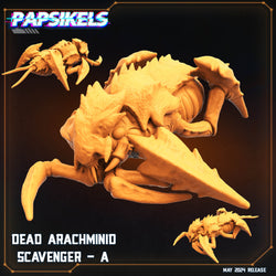 3D Printed Papsikels Dead Arachminid Scavenger Set Democracy Troopers Bugs and Bots 28mm 32mm (Online Only)