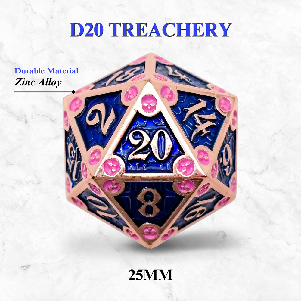 Dungeon Delve Runestones™ - 25mm D20 - Treachery (Online Only)