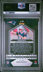 Graded 2024 Panini Mosaic Reactive Yellow Drake Maye #303 Rookie RC Football Card PSA 10 Gem Mint (ONLINE ORDER ONLY)