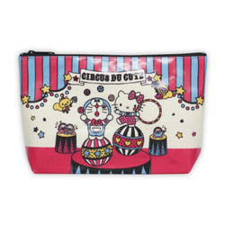 Doraemon Hello Kitty Circus Sanrio Japan Pencil Pouch Bag