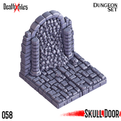 3D Printed Cast n Play Death x Tiles Doors Set 28mm 32mm D&D (Online Only)