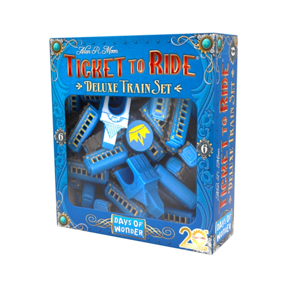 Ticket to Ride: 20th Anniversary Deluxe Train Set - Blue Passenger Car