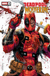 Deadpool / Wolverine #1 Unknown Comics Tyler Kirkham Exclusive Premium BATTLE DAMAGED Var (01/01/2025) (Online Order Only)