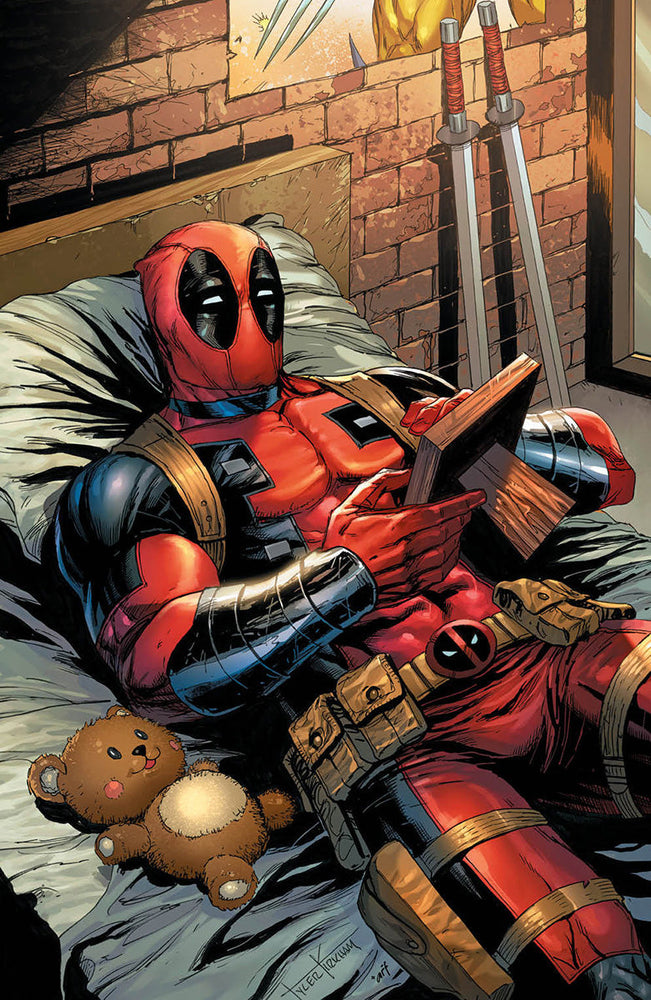 [Signed by Tyler Kirkham] DEADPOOL & WOLVERINE WWIII #1 Kirkham Unknown EXCL Virgin (ONLINE ORDER ONLY)