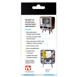 TinyTV® 2 with Tiny Remote (Online Order Only)