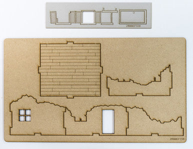 28mm House Ruins - 28MMDF558 (Online Order Only)