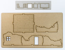 28mm House Ruins - 28MMDF558 (Online Order Only)