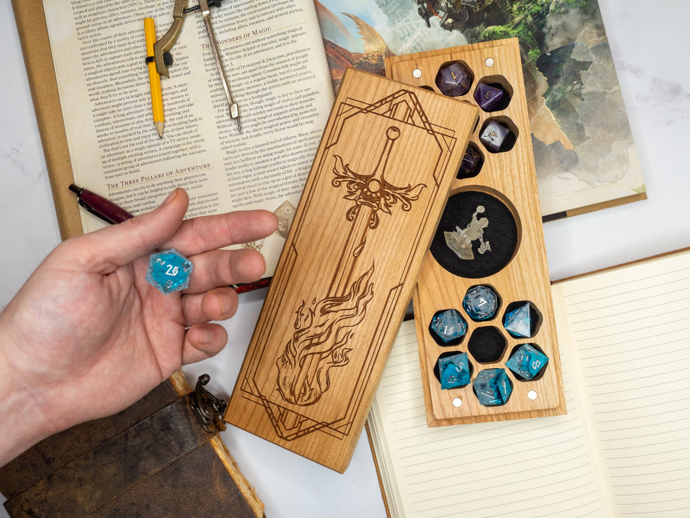 Flaming Sword | Dual Hex Vault (ONLINE ORDER ONLY)