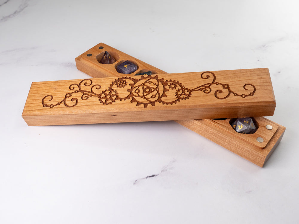 Gear Locked | Engraved Council of 7 Dice Vault (ONLINE ORDER ONLY)