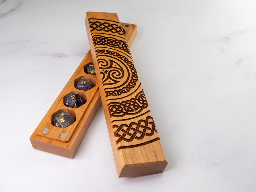 Celtic Rings | Engraved Council of 7 Dice Vault (ONLINE ORDER ONLY)