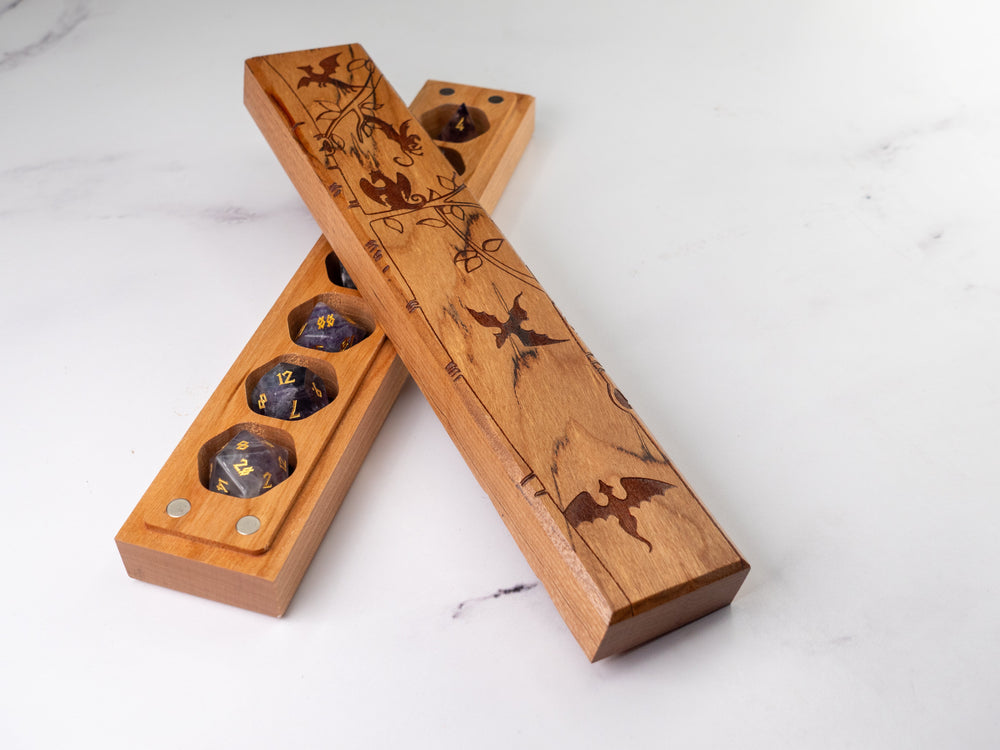Dragon Tree | Engraved Council of 7 Dice Vault (ONLINE ORDER ONLY)