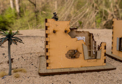 Pre Painted 28mm Middle Eastern Building - 28MPNT099amz (Online Order Only)