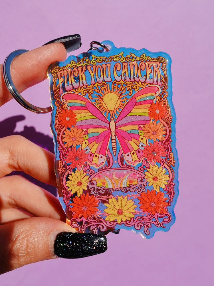 Fuck You Cancer Keychain (Online Order Only)