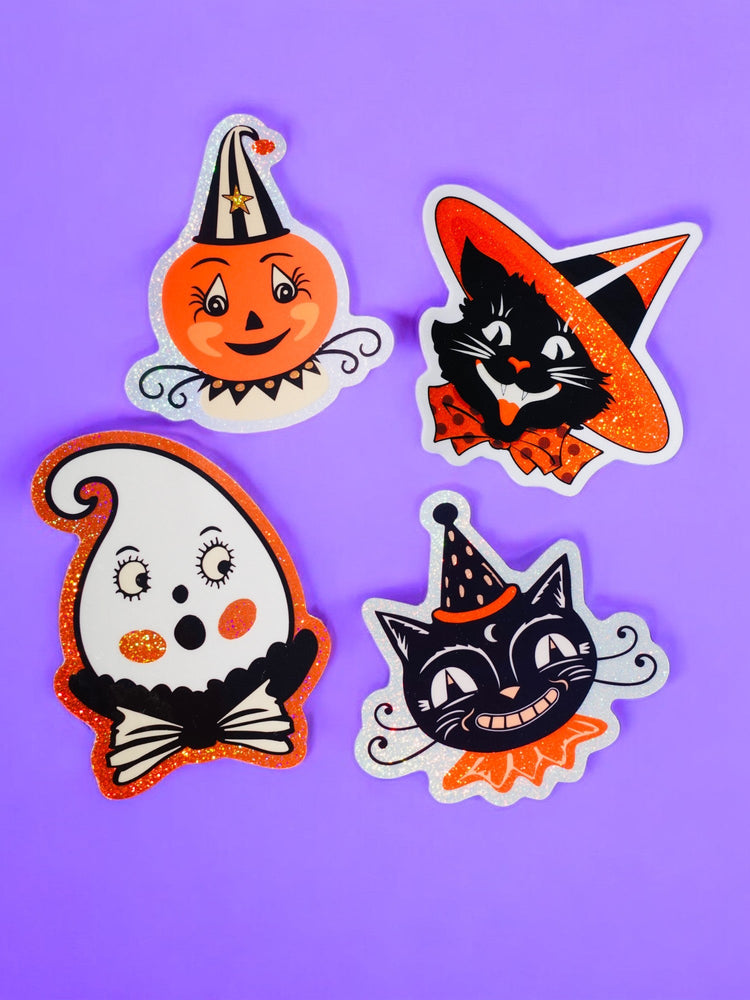 Halloween Retro Sticker Pack (Online Order Only)
