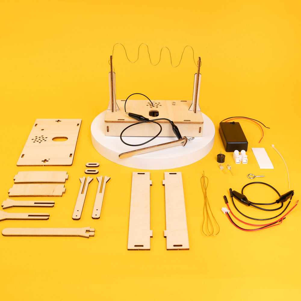 DIY Electronic Buzz Wire Game STEM Kit (ONLINE ORDER ONLY)