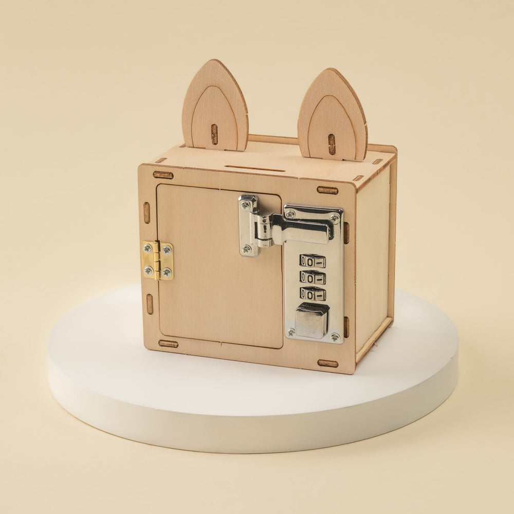 Combination Lock Box & Phone Holder DIY Kit, Educational STEM Toy (ONLINE ORDER ONLY)