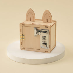 Combination Lock Box & Phone Holder DIY Kit, Educational STEM Toy (ONLINE ORDER ONLY)