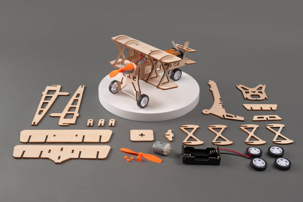 Propeller Plane DIY Kit, Educational STEM Toy (ONLINE ORDER ONLY)