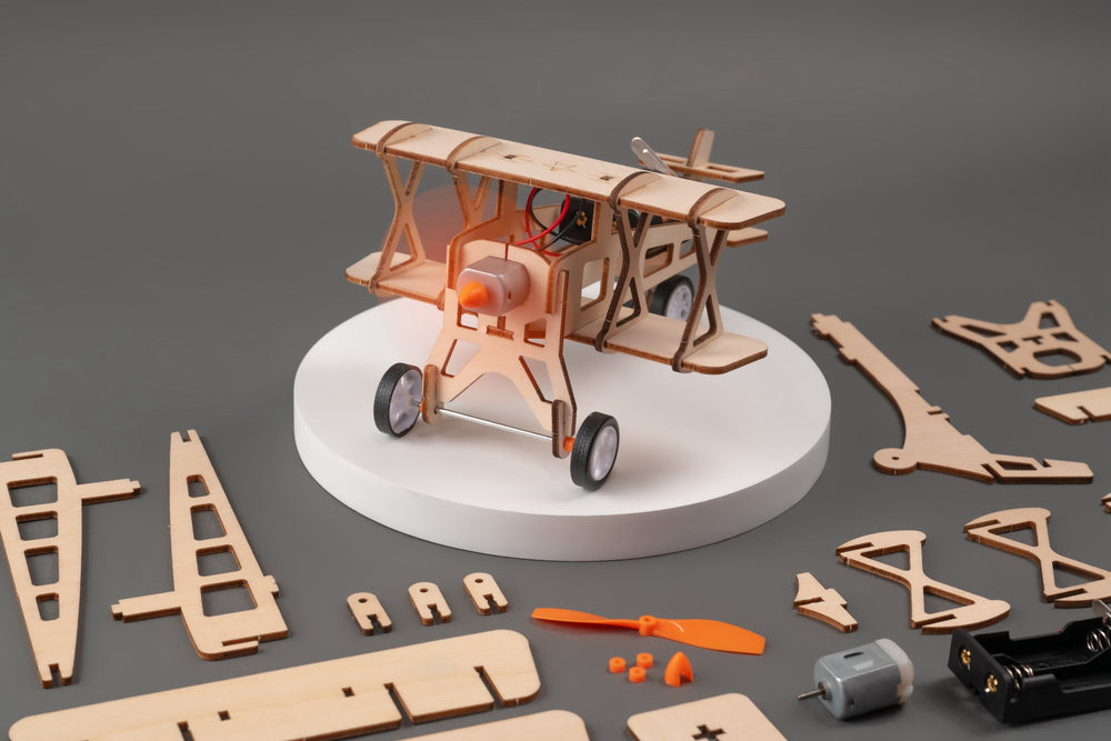 Propeller Plane DIY Kit, Educational STEM Toy (ONLINE ORDER ONLY)