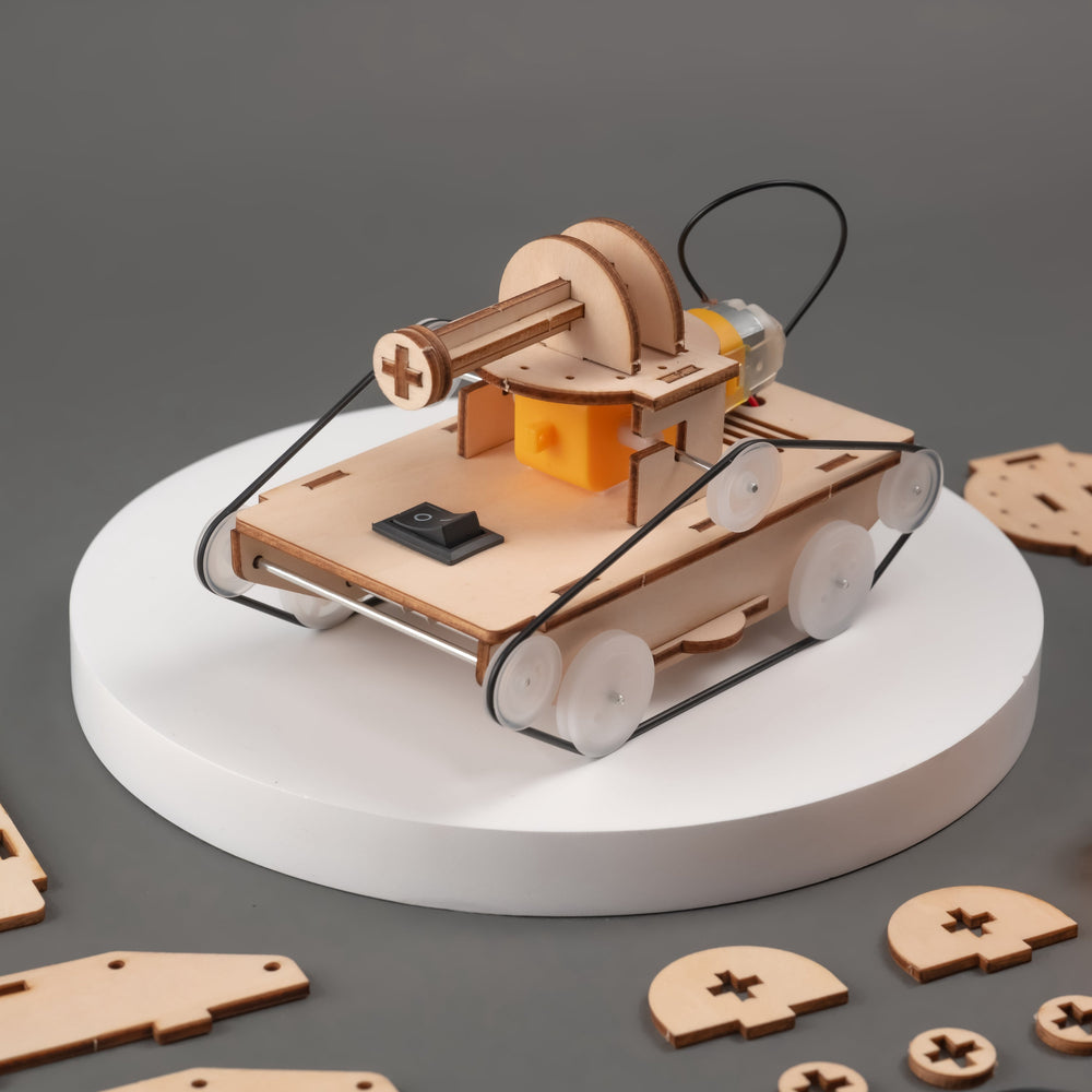 Rubber Bands Tank DIY Kit, Educational STEM Toy (ONLINE ORDER ONLY)