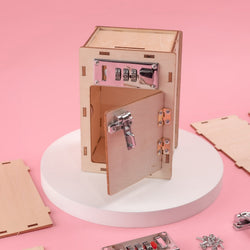 Combination Lock Box DIY Kit, Educational STEM Toy (ONLINE ORDER ONLY)