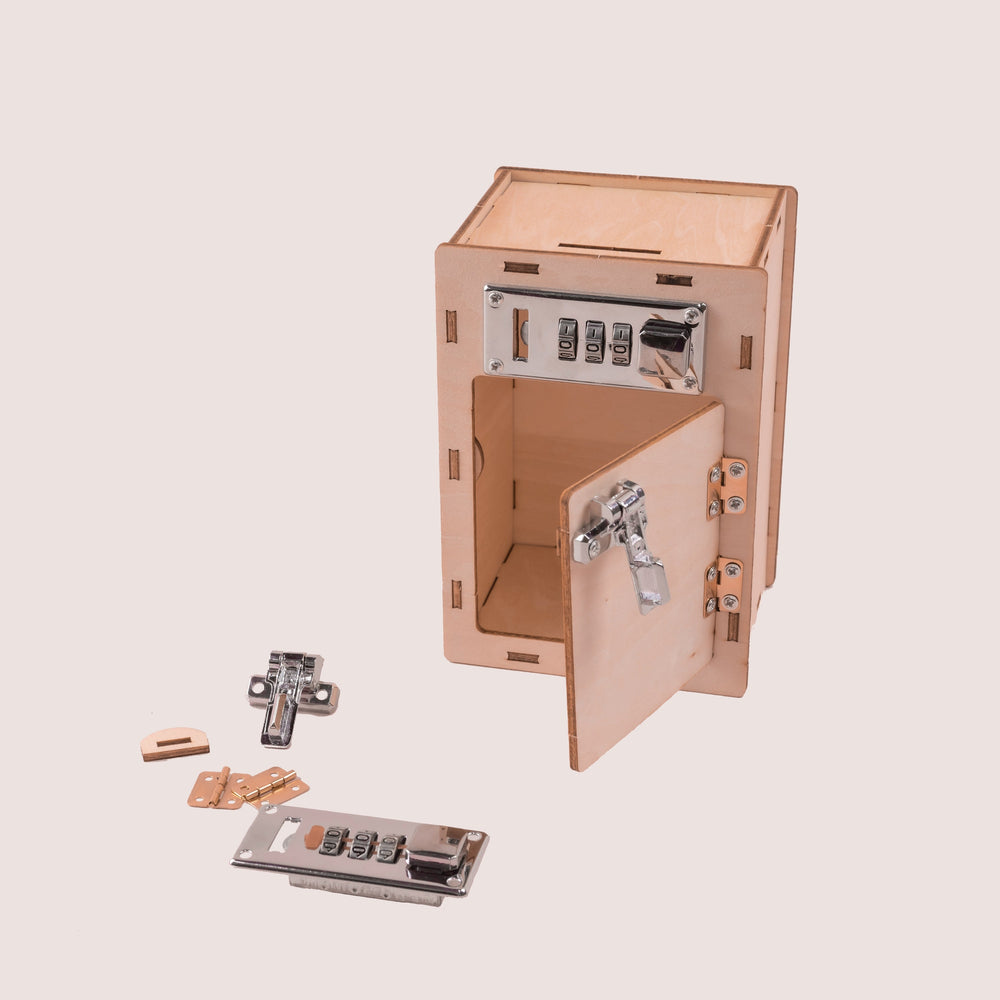 Combination Lock Box DIY Kit, Educational STEM Toy (ONLINE ORDER ONLY)