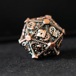 Bronze - Weird West Wasteland Metal Dice Set (ONLINE ORDER ONLY)