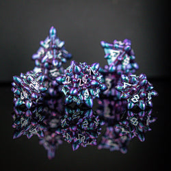 Asteroid Fields Metal Dice Set - Juno (ONLINE ORDER ONLY)