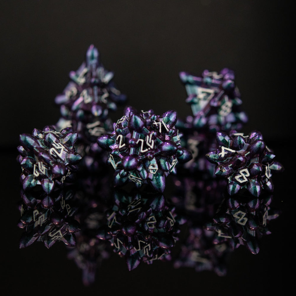 Asteroid Fields Metal Dice Set - Juno (ONLINE ORDER ONLY)