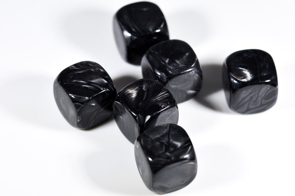 Pearl Black Blank 16mm d6 (Online Only)