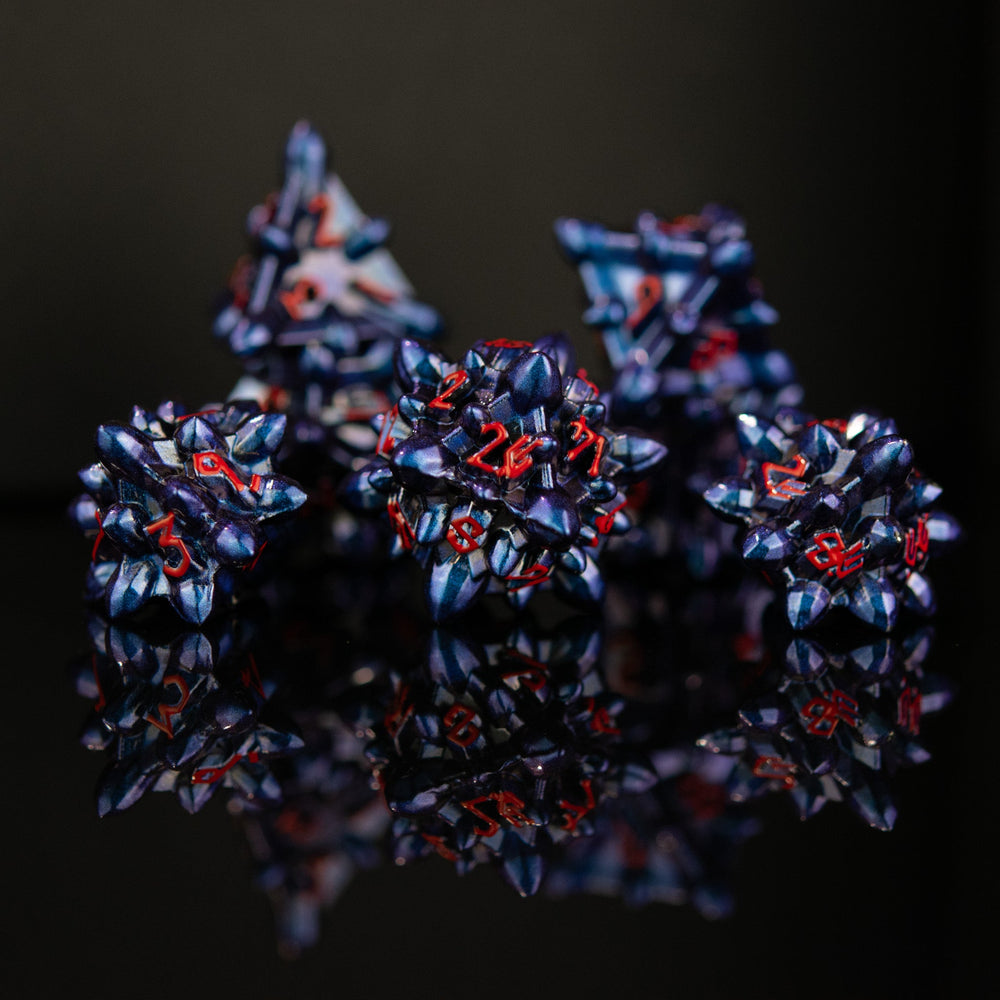 Asteroid Fields Metal Dice Set - Eunomia (ONLINE ORDER ONLY)