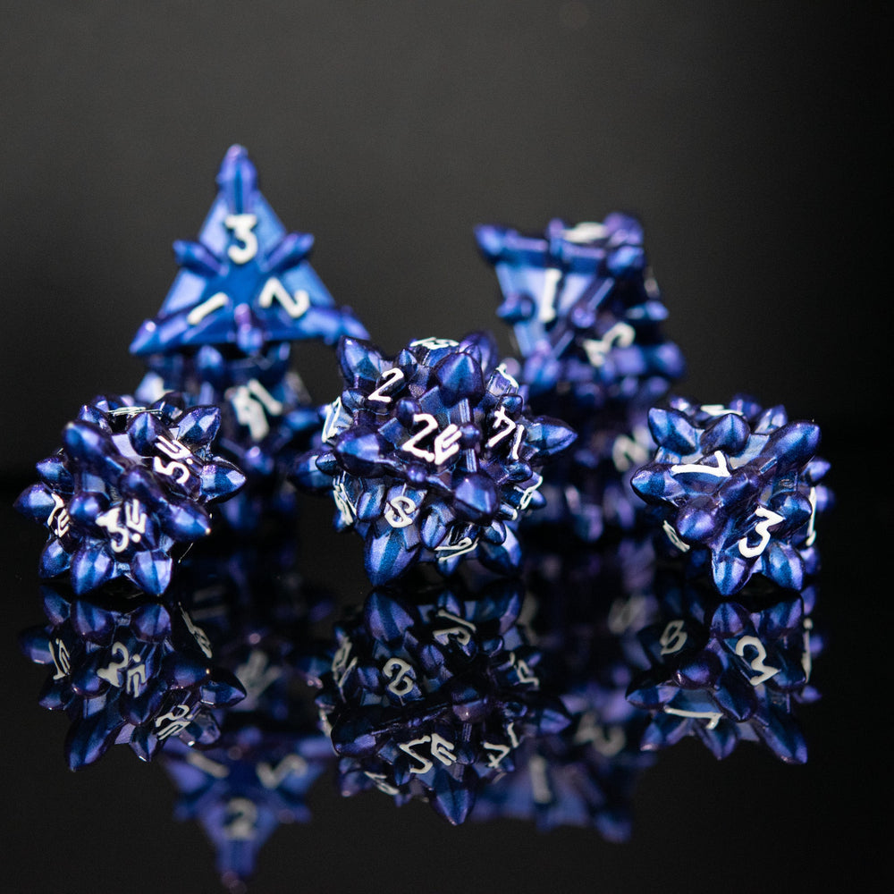 Asteroid Fields Metal Dice Set - Icarus (ONLINE ORDER ONLY)