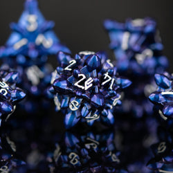 Asteroid Fields Metal Dice Set - Icarus (ONLINE ORDER ONLY)