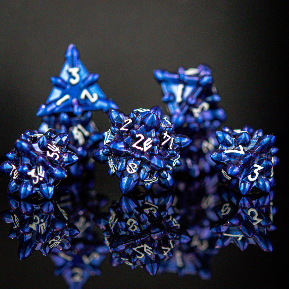 Asteroid Fields Metal Dice Set - Icarus (ONLINE ORDER ONLY)