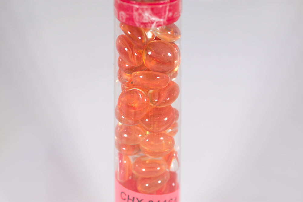 40+ Red Catseye Glass Gaming Stones Counters (Online Only)