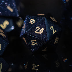Blue Sandstone Dice Set (ONLINE ORDER ONLY)