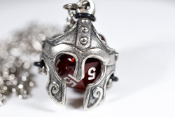 Pendant d20 Helmet w/ Old Silver Finish (Online Only)