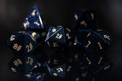 Blue Sandstone Dice Set (ONLINE ORDER ONLY)
