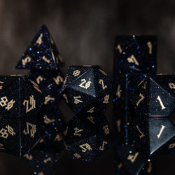 Blue Sandstone Dice Set (ONLINE ORDER ONLY)