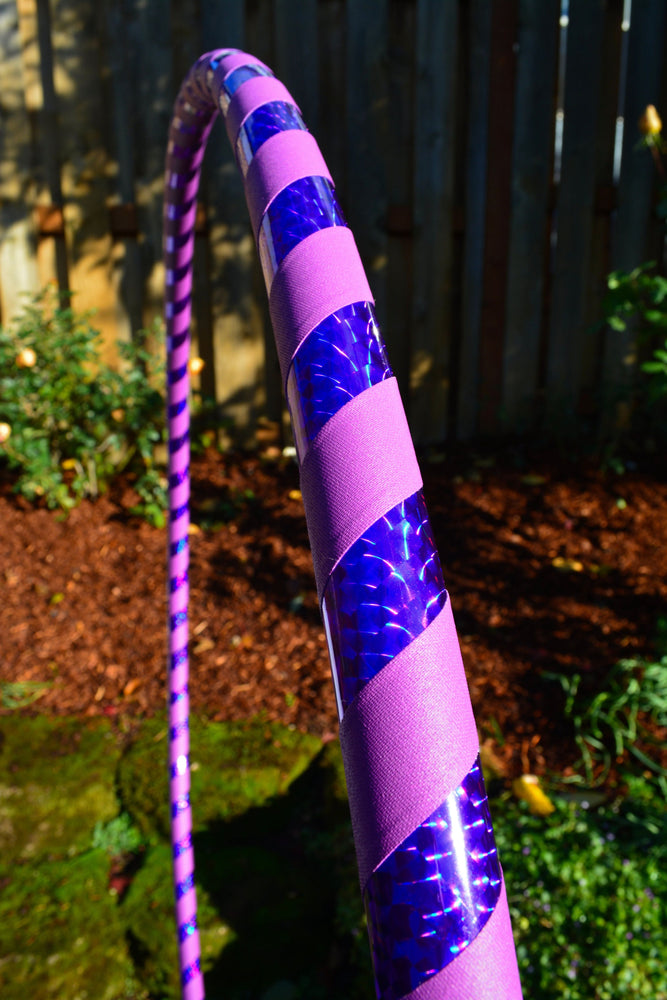 Beginner & Weighted Fitness Taped Beginner Hula Hoops | Mirror, Holographic, & Prism Deco Tapes + Gaffer Grip Tape